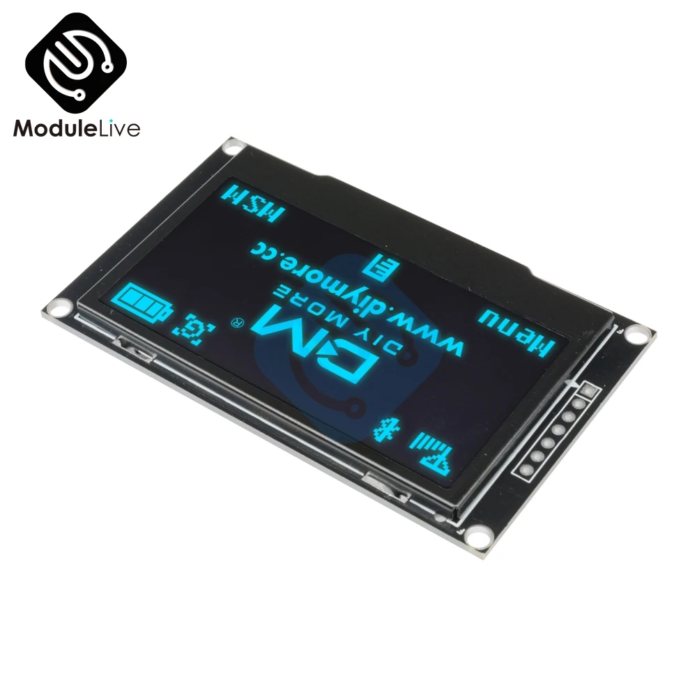 2,42 дюймовый ЖК-экран 12864 OLED дисплей модуль IIC IEC SPI серийный C51 STM32 SSD1309 для Arduino 128X64 белый/синий/зеленый/желтый