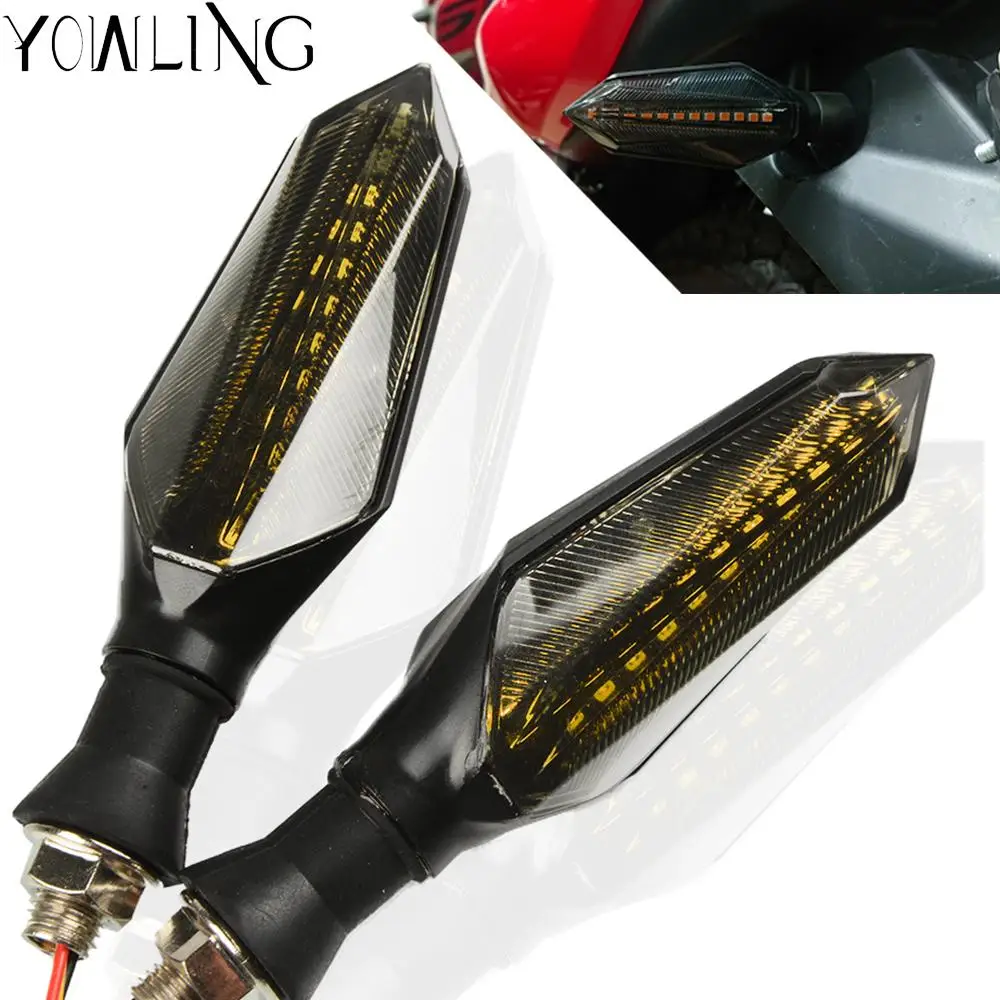 

Motorcycle 12 LED Turn Signal Lights Blinker Front Rear Lights FOR YAMAHA MT-09 MT09 MT125 TRACER 900 GT Tracer900 GT 2018 2019