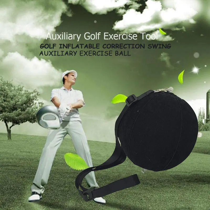 

Strong Golf Training Golf Swing Assistant Golf Posture Correction Black 15cm Swing Practice Stick Golf Training Supplies