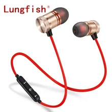 Lungfish беспроводные наушники спортивные Bluetooth наушники с мобильными телефонами Bluetooth наушники с музыкой и спортивные наушники