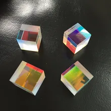 4 шт. Красивая дефектная X-кубическая Призма 2,5X2,5X2,5 см RGB Combiner сплиттер крестообразная дихроичная призма для фотографирования вечерние украшения