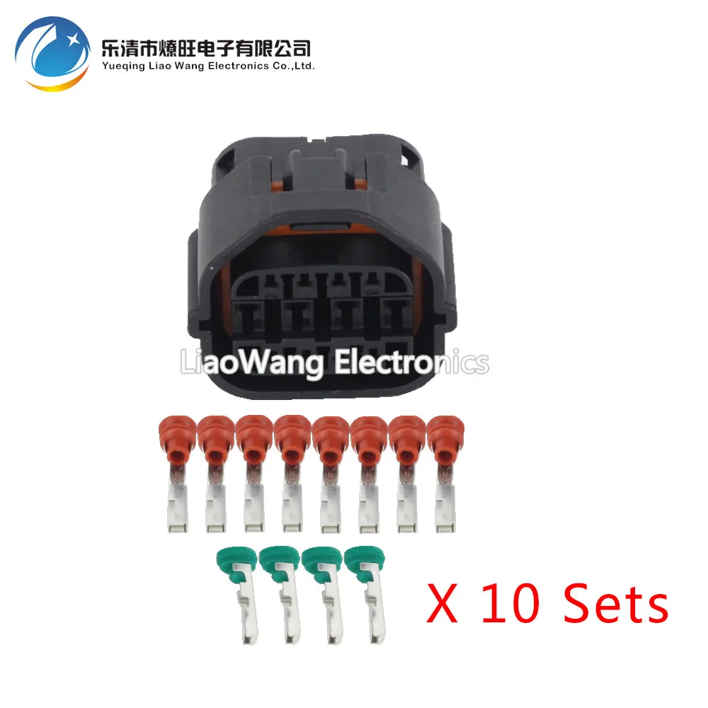 

10 sets 12 Pin waterproof connector female with terminal DJ7121-1.2 / 2.2-21 12P car connector
