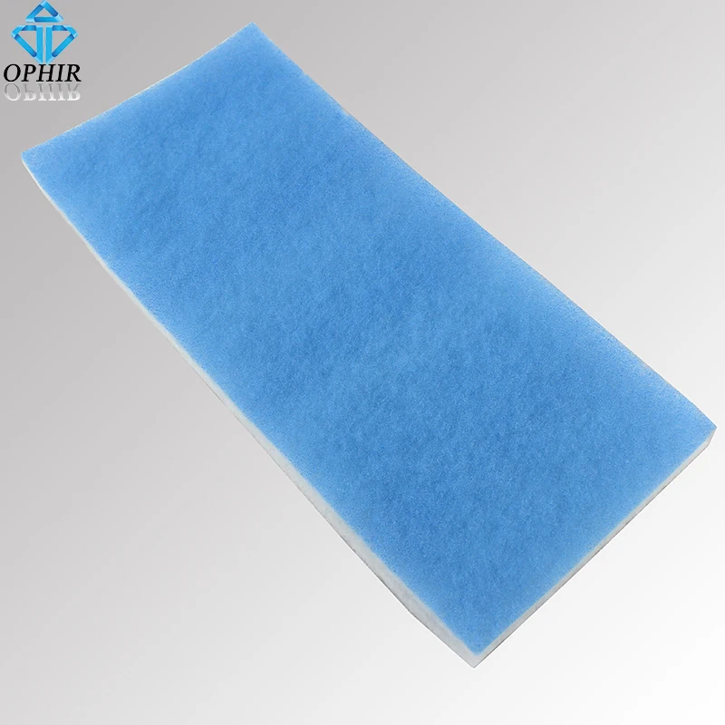 

OPHIR New Replacement Dual Filter for Airbrush Spray Booth Airbrushing Model Exhaust Filter Extractor _AC077