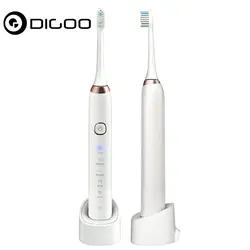 Digoo DG-YS11 YS11 Электрический для Зубная щётка Sonic путешествия сущность Беспроводной Перезаряжаемые Teethbrush головок по сравнению для OralB Xiaomi