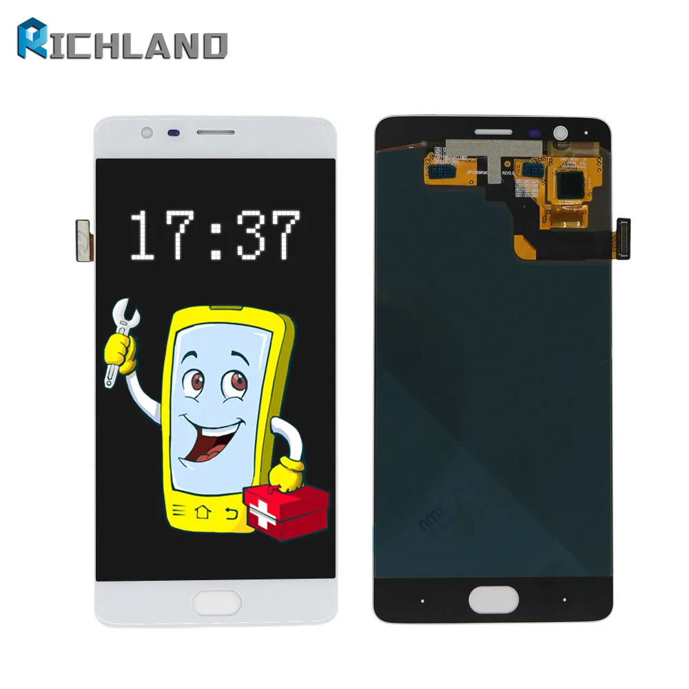 Amoled For oneplus Three 3 A3000 A3003 Lcd Display Touch Panel Digitizer Assembly Repair font b