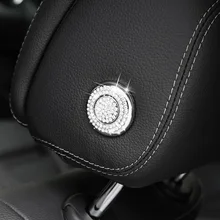 Per 2015-2019 Mercedes benz classe C w205 amg c63 glc x253 c253 coupe E w213 amg 2017 di zinco lega di Poggiatesta striscia accessori