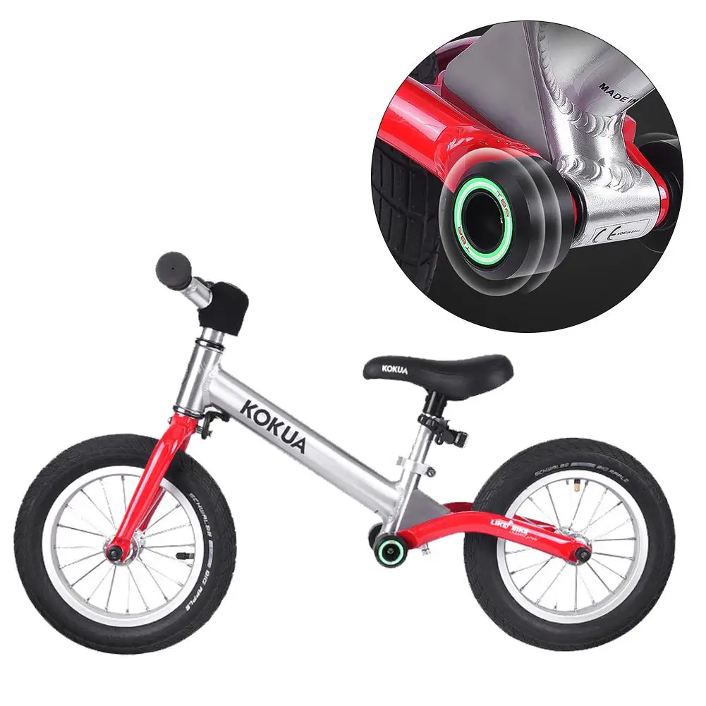Балансировочная велосипедная педаль для колеса KOKUA С нескользящими наклейками, раздвижная велосипедная педаль для детей, раздвижная велосипедная часть