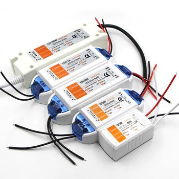 

DC12V 18W 28W 48W 72W 100W LED Driver For LEDs Power Supply Constant Current Voltage Control Light Transformers For LED Strip