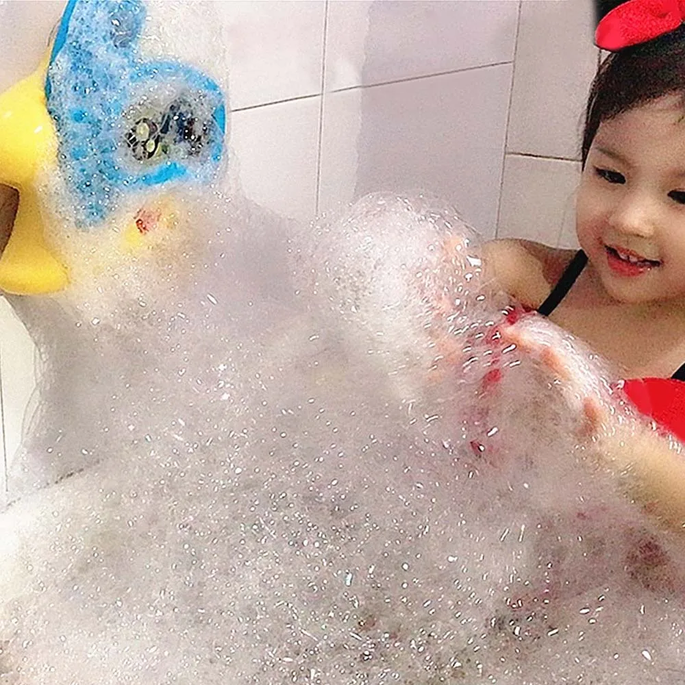 Детская Ванна игрушка Морская звезда автоматическое устройство для мыльных пузырей воздуходувка музыкальное устройство для мыльных пузырей игрушки для ванной для мальчиков девочек случайные цвета