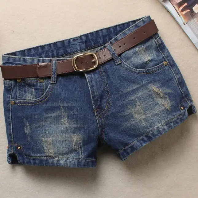 2018 Summer Women Trendy Hole Denim Shorts Fashion Beggars Shorts Jean