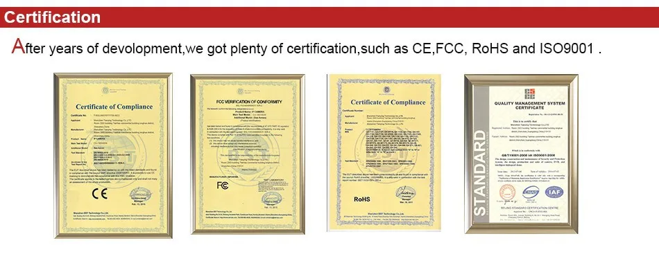 certification