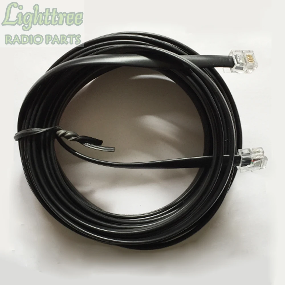 5x 5 Meter Length Extension Cable For Yaesu Ft7800r Ft7900r Ft8800r Ft8900r Communications