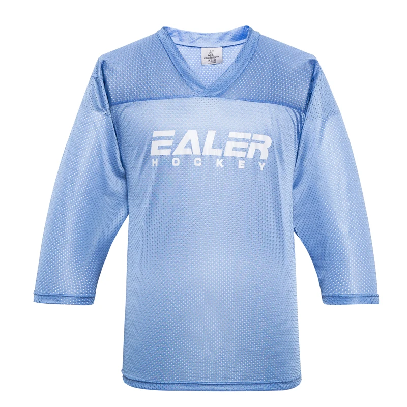 

EALER single color practice hockey jersey for team training Blue