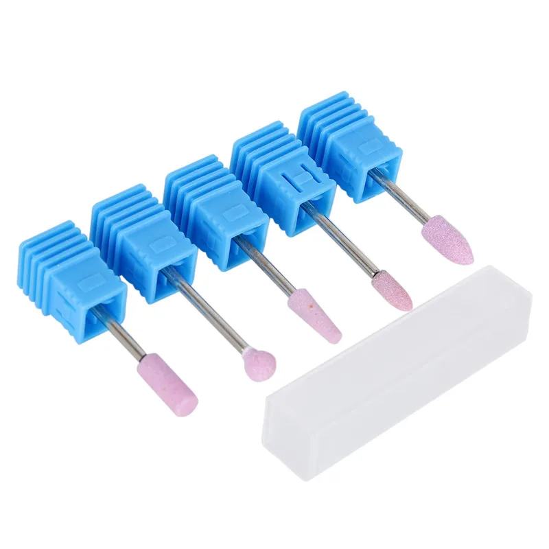 

1 x Ceramic Nail Drill Bit Stainless Steel Manicure Pedicure Cuticle Clean Mill Tools Accessories High Quality
