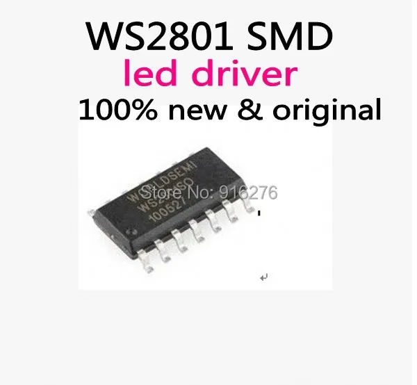 WS2801 SMD Chip; led driver WS2801S IC for individually addressable led ...