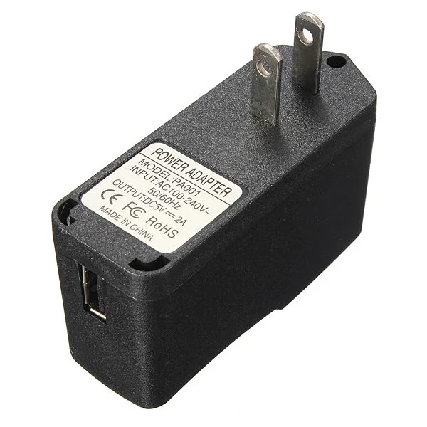 5v 2a usb charger adapter us plug