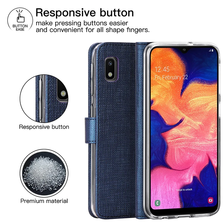 Для samsung Galaxy A10e старинная ткань откидная крышка бумажник карты карманный магнитный штатив Обложка книги для samsung Galaxy A10e