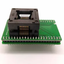 TQFP44 FQFP44 QFP44 to DIP44 Double-Board Programming Socket OTQ-44-0.8-14 Pitch 0.8mm IC Body Size 10x10mm Test Adapter