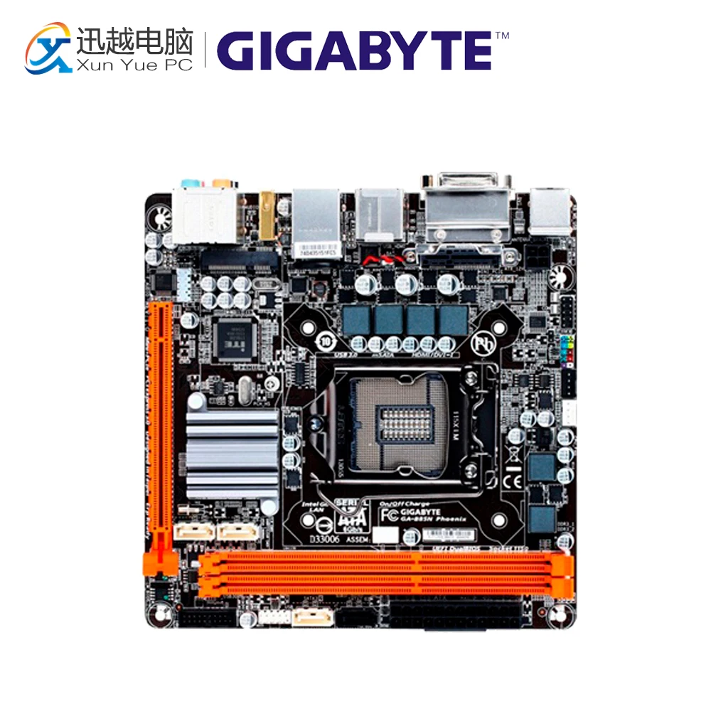 

Gigabyte GA-B85N Phoenix Desktop Motherboard B85N Phoenix B85 LGA 1150 i3 i5 i7 DDR3 Mini-ITX