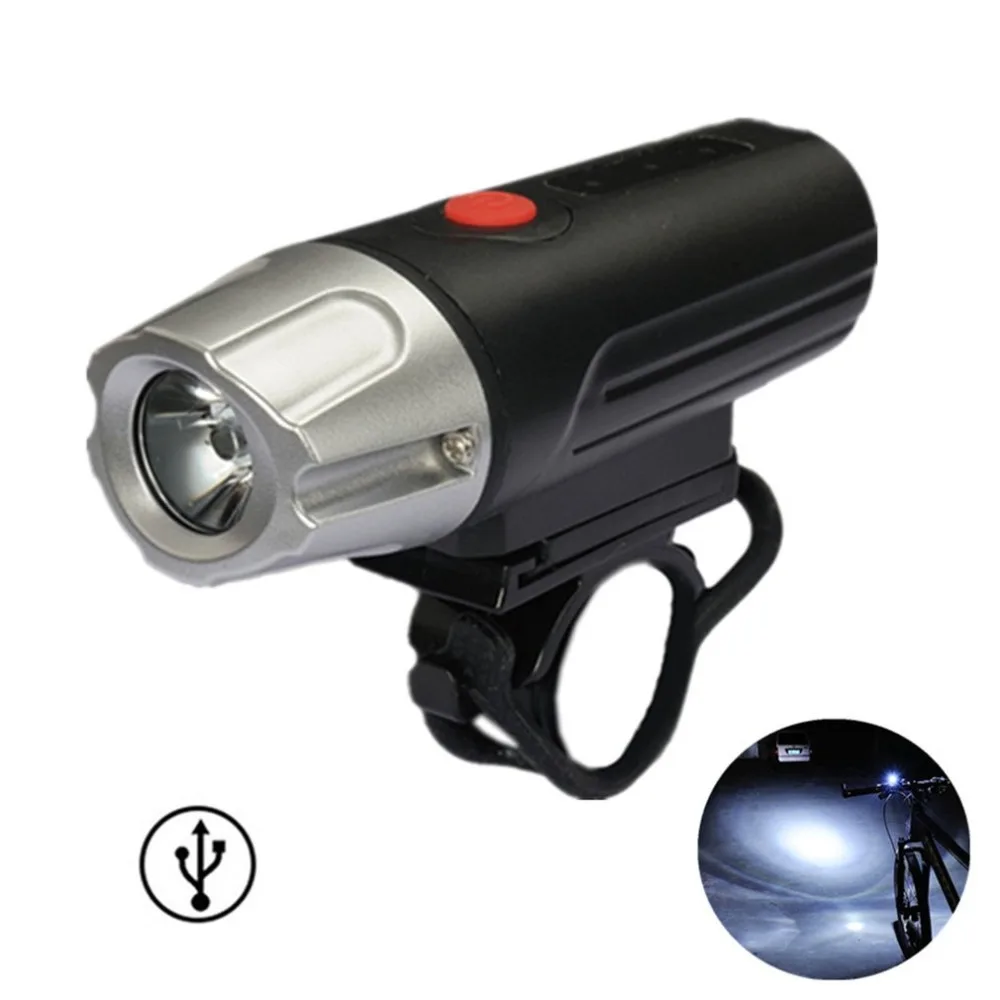 Perfect 2018 New 300 Lumens USB Charge Waterproof 5W MTB Bike Bicycle Front Frame LED Headlight Flashlight Cycling Safety Equipment 4 Perfect 2018 New 300 Lumens USB Charge Waterproof 5W MTB Bike Bicycle Front Frame LED Headlight Flashlight Cycling Safety Equipment 4