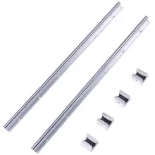 2pcs SBR12-600mm 12MM Linear Bearing Rail Slide Guide Shaft + 4Pcs SBR12UU Blocks Linear guide bearing sliding block cnc parts