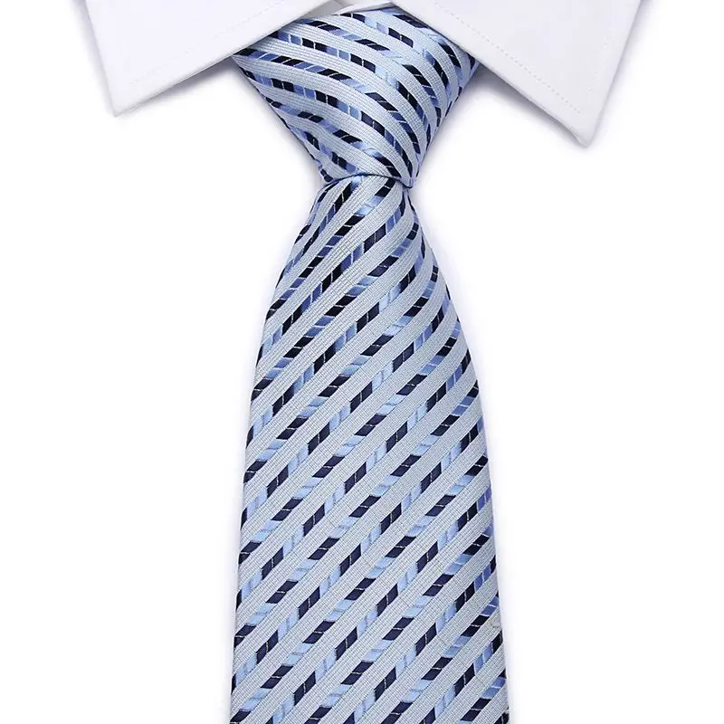 Клетчатый галстук для мужчин очень длинный размер 145 см* 8 см Галстук Зеленый Пейсли шёлк-жаккард Тканый шейный галстук костюм Свадебная вечеринка-056 - Цвет: 15