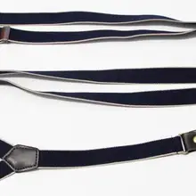 Унисекс Британский ветер ремень Зажимы Подвески ремень эластичный тканый ремень сильный зажим