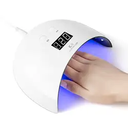 Мощсветодио дный ная светодиодная/УФ-лампа для ногтей Сушилка для ногтей фототерапия машина Маникюрные аксессуары для маникюрного салона