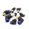 Envío gratis 10 unids/lote conector neumático rápido empujar en el conector de tubería de PL6-2 PL6-02 PL6-01 PL6-M5 PL12-03 PL8-02 PL10-02 ► Foto 3/6