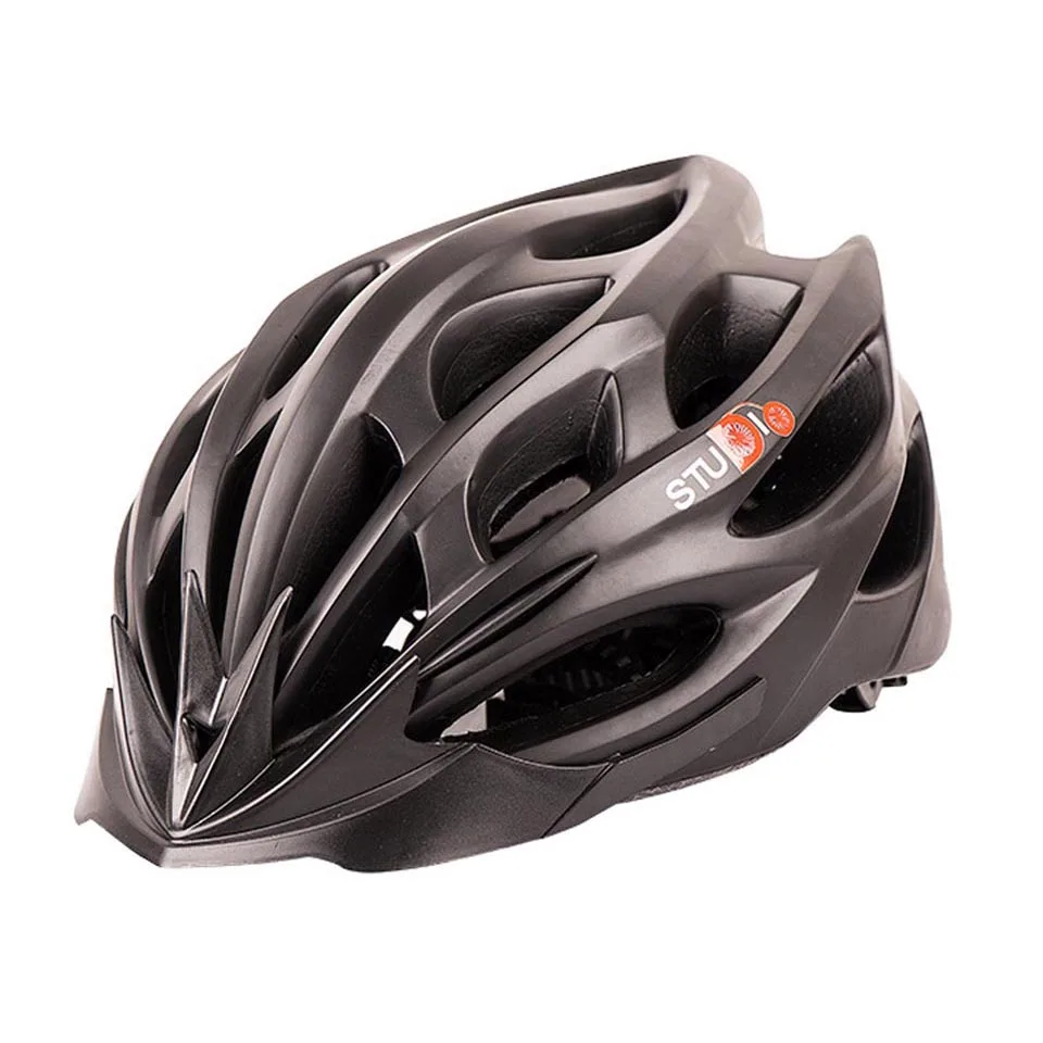 Новая модель, ультралегкий велосипедный шлем, дышащий велосипедный шлем для женщин и мужчин, цельный велосипедный шлем с козырьком - Цвет: Matte Black