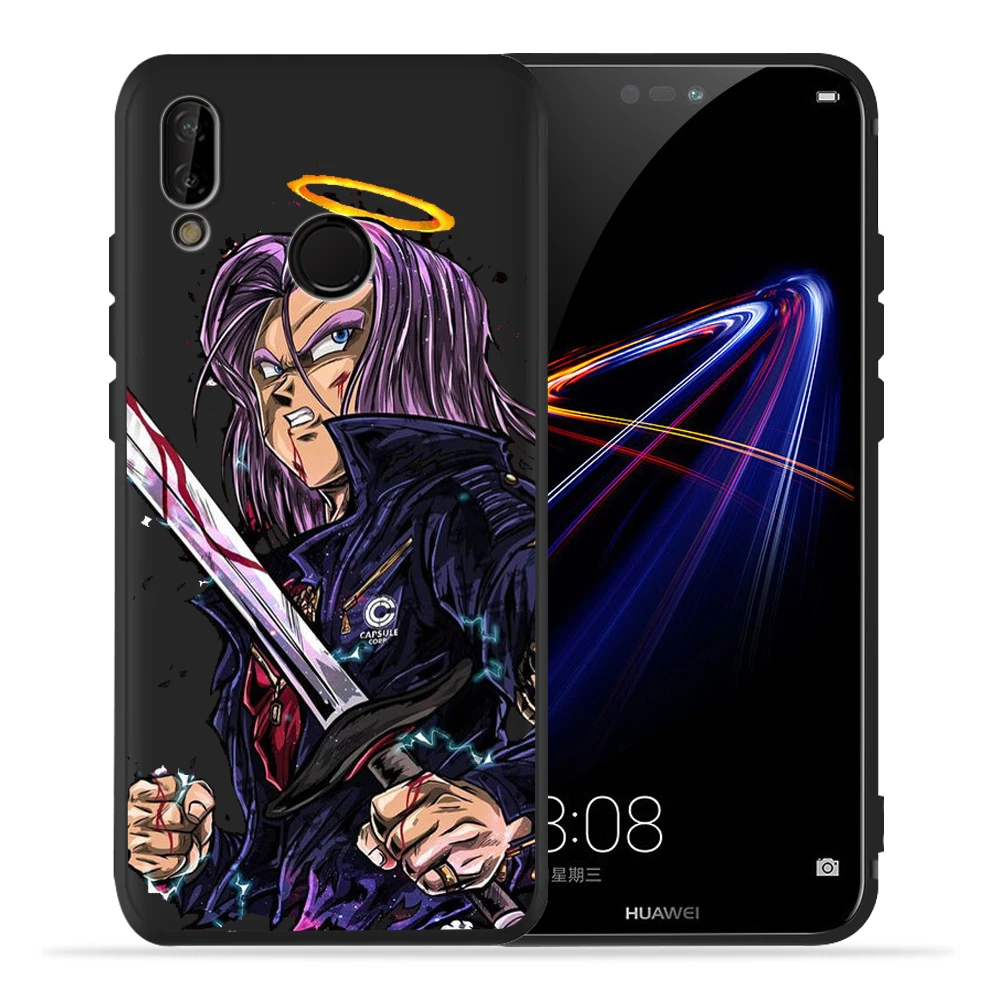 Dragon Ball Супер Саян Гоку Вегета Дракон Роскошный чехол для huawei P20 Lite Pro P30 Lite Pro P8Lite P9Lite P Smart P10 lite - Цвет: 15