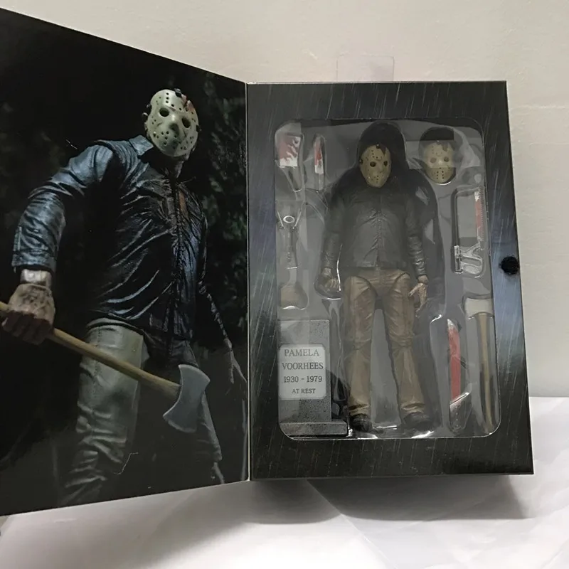 18cm Friday The 13th The Final Chapter Freddy Vs Jason PVC Action Figure Model Collections With Box