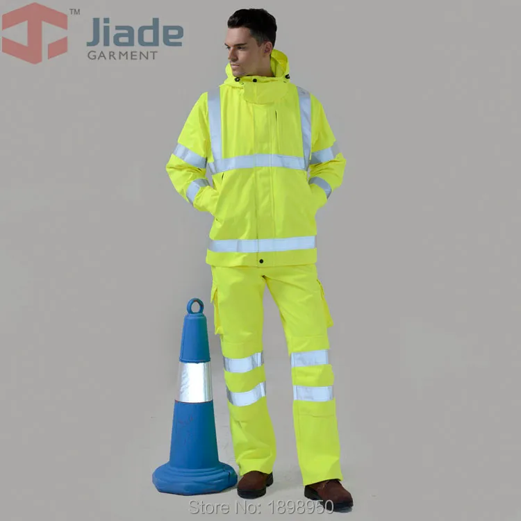 

Jiade Adult High Visibility Pant Long Pant Men's Work Reflective Pant