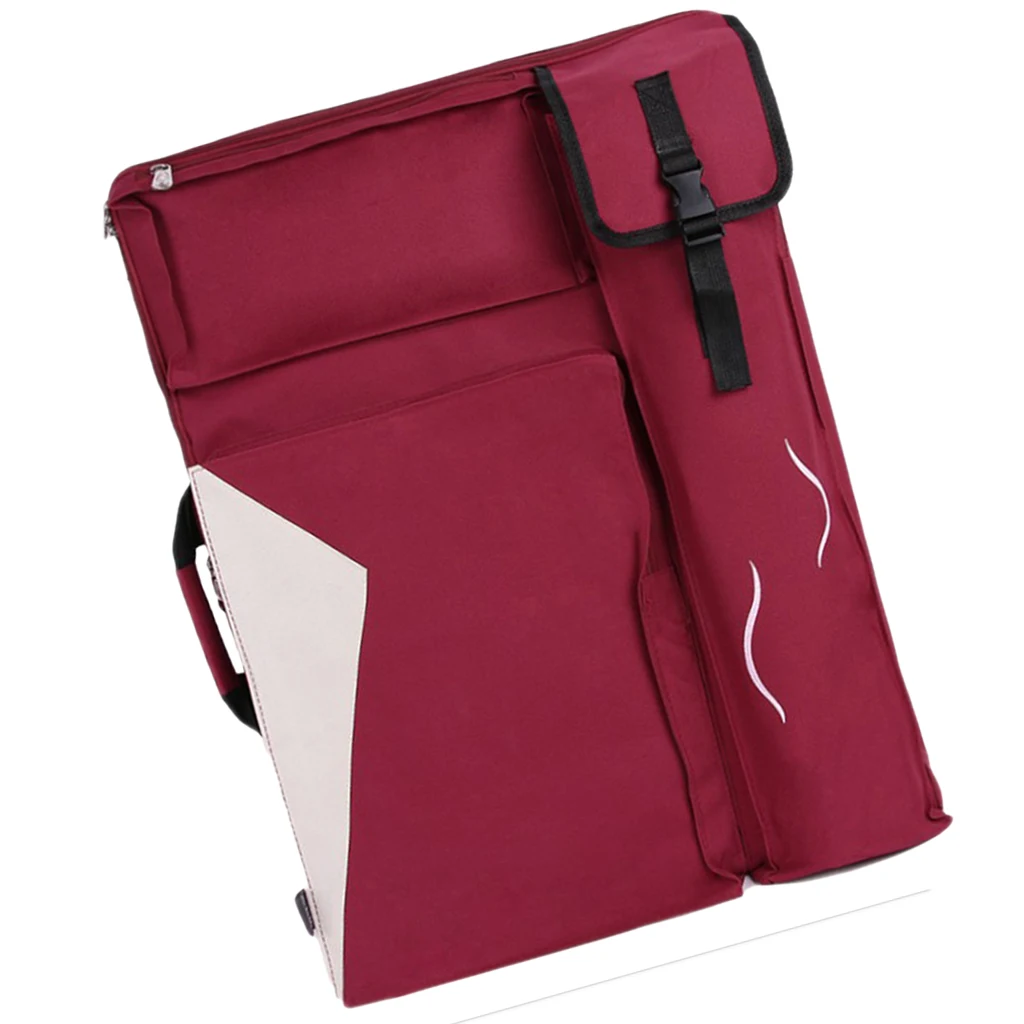 Canvas Art Portfolio Outdoor Backpack for Storage Tools of Drawing/ Painting /Sketching Art 