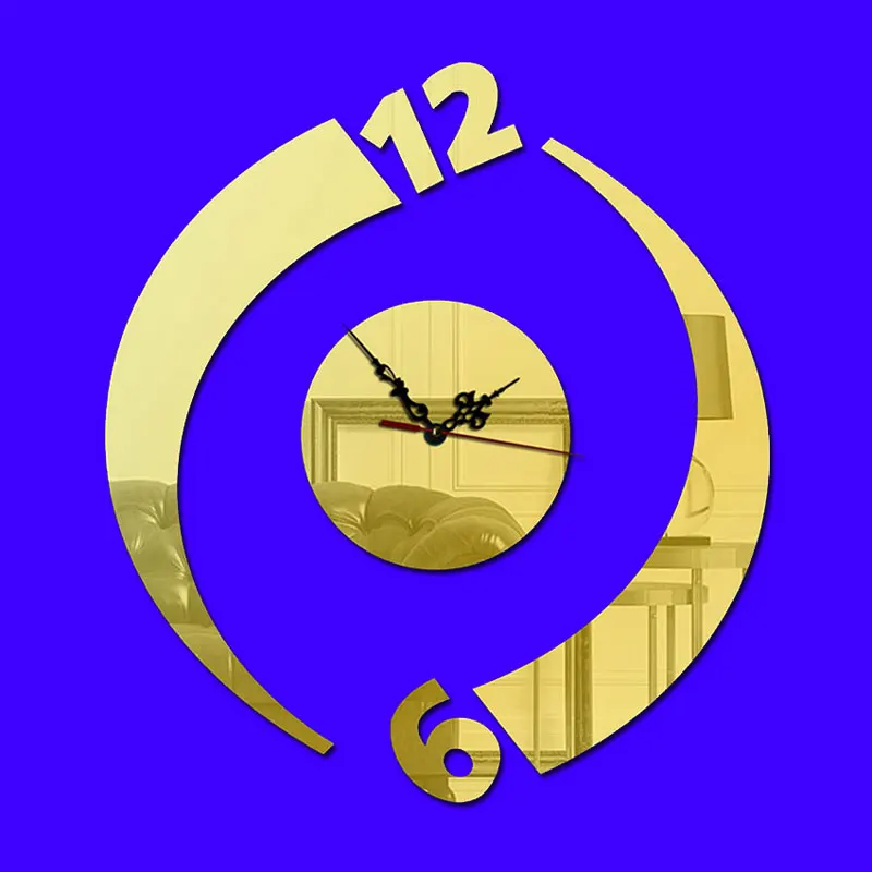 

DIY Digital Wall Clock Home Decor Modern Design Clocks For Living Room Creative Gift DIY Acrylic Clocks For Wall Mirror Clocks