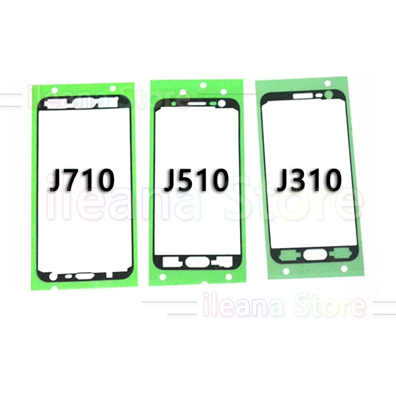 10 шт. оригинальный передний ЖК экран Рамка клейкие наклейки для Samsung Galaxy J1 J2 J3 J310