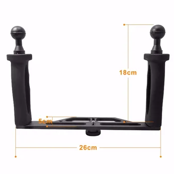 

Universal Handheld Stabilizer Grip Arm support for GoPro 4 3+ 3 Xiaomi yi 4K SJCAM SJ4000 SJ5000 SJ8000 h9 Dome Port Cameras