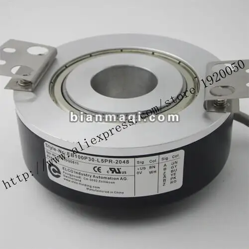 

Elco ELCO encoder series EB100P30-L5PR-2048 Optical Line speed encoder 2048