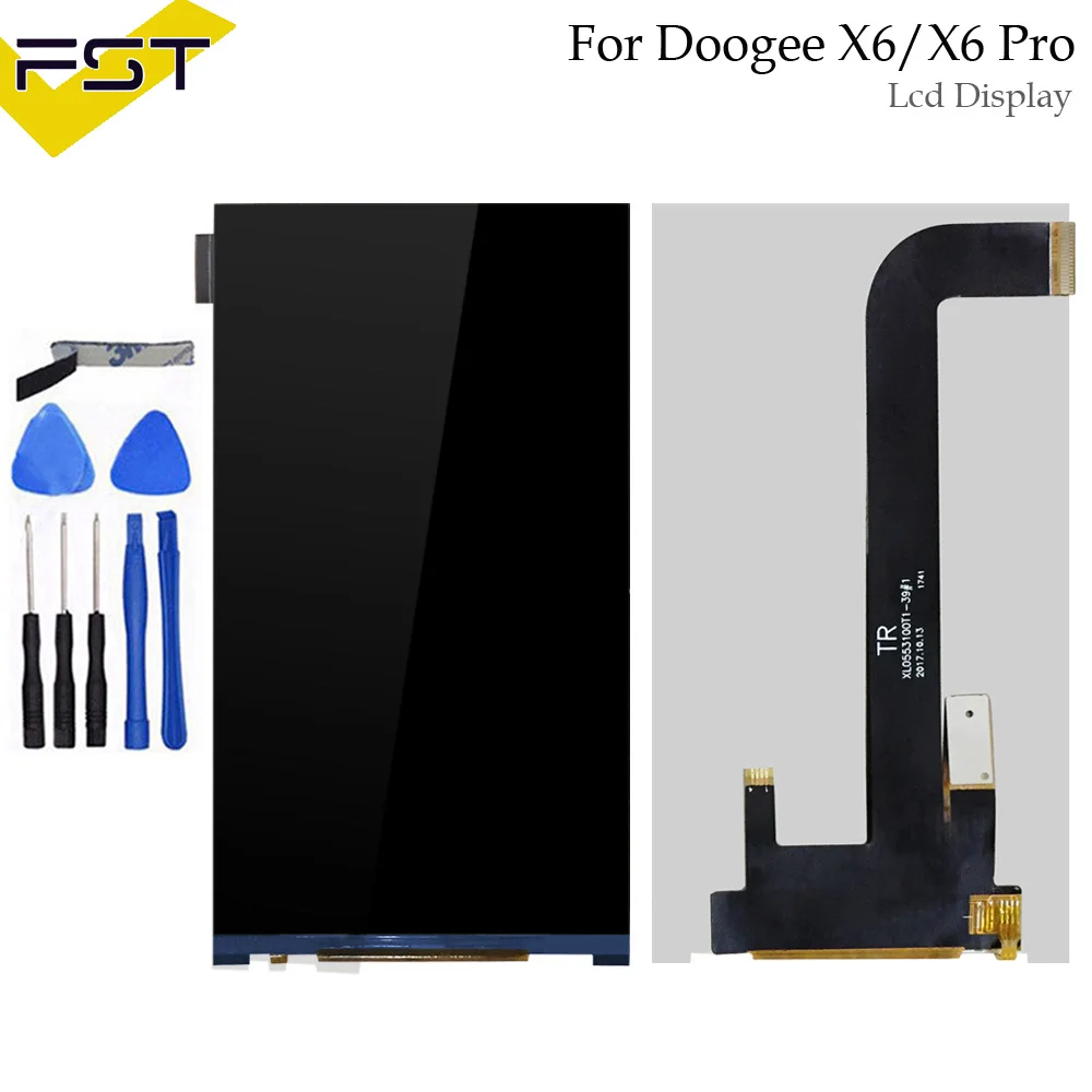 

For Doogee X6 / X6 Pro LCD Display Screen 100% Tested For Doogee X6 Screen LCD Pantalla Spare Parts+Free Tools