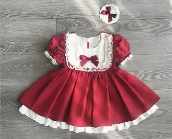 

Baby Girl Dress Princess Court Full Dress Bowknot Dress costume