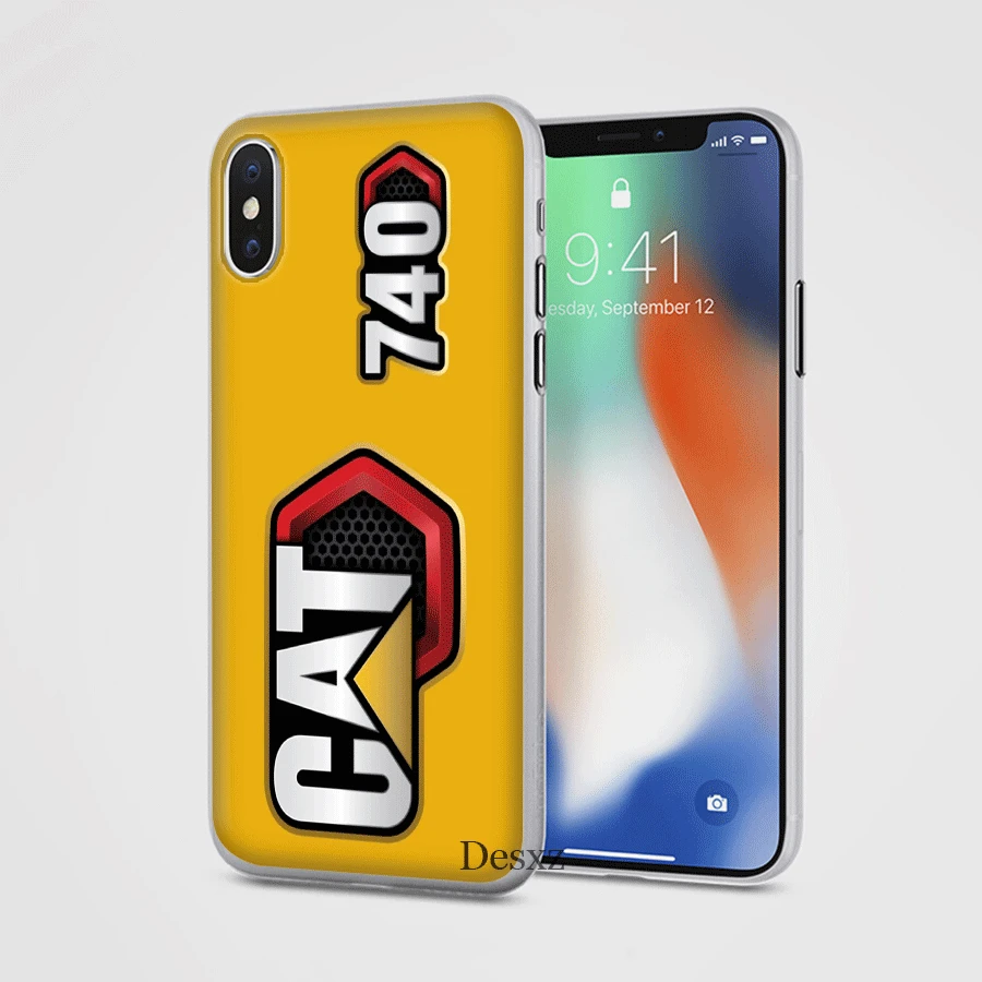 H5 Чехол для мобильного телефона iPhone 7 8 Plus iPhone 11 Pro XR X XS Max 5 5S SE 6 6s чехол с логотипом гусеницы - Color: H5