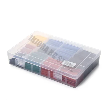 

Multi-size Insulated Heat Shrink Tubing with Box 560Pcs/set for 1/10 RC Crawler Motor ESC Soldering RC Model