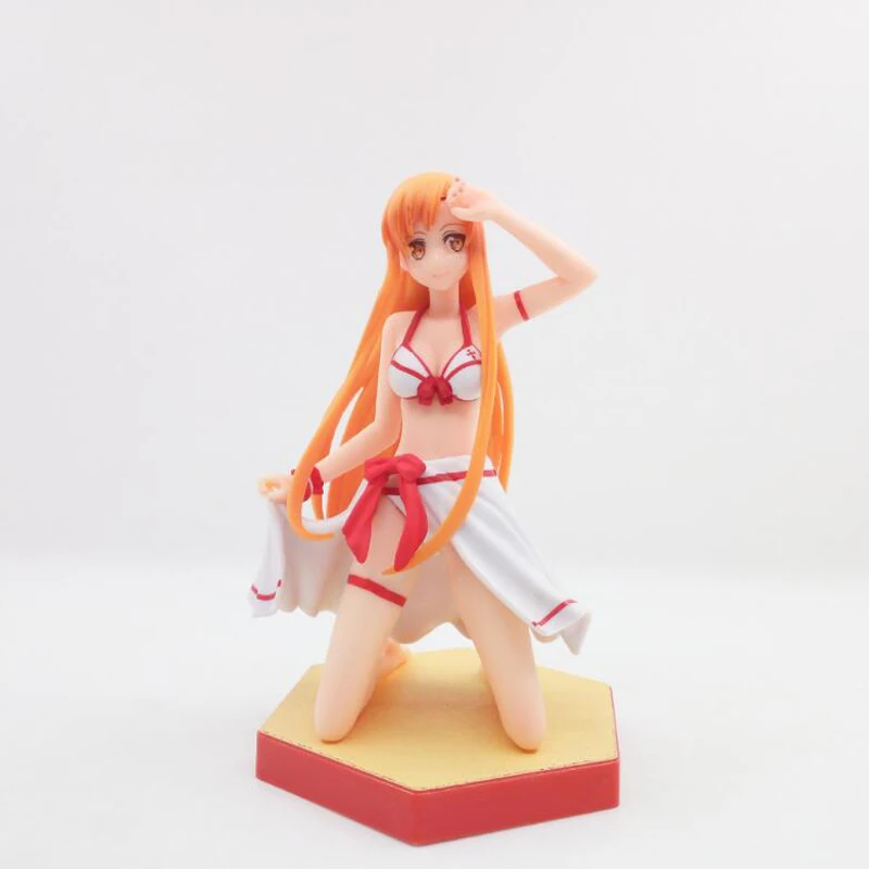 Yuuki Asuna Sword Art Online action model figure anime bikini 14cm collection swimsuit version with box toys Y7679 Yuuki Asuna Sword Art Online action model figure anime bikini 14cm collection swimsuit version with box toys Y7679