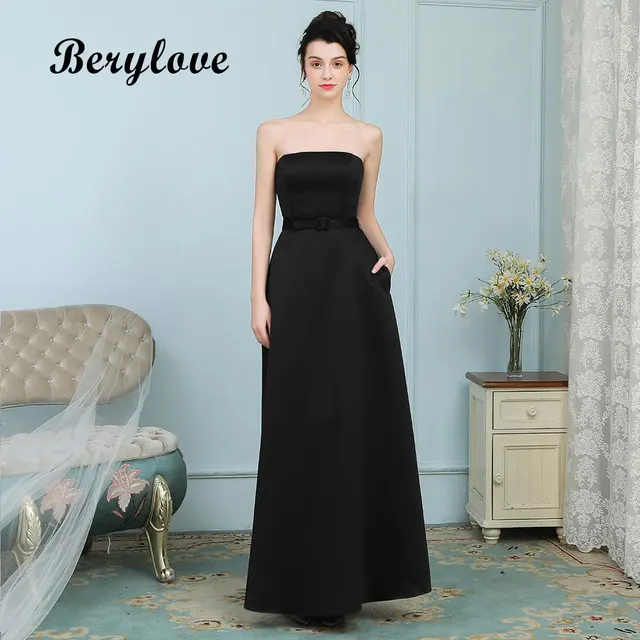 Simple Strapless Dress