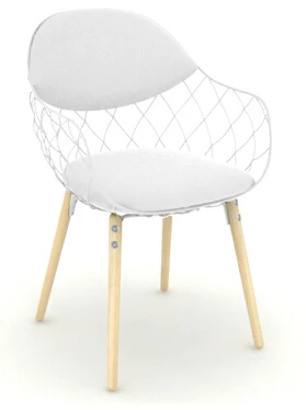 Modern, wrought iron single person sofa chair. Creative cafe fabric soft package Modern, wrought iron single person sofa chair. Creative cafe fabric soft package