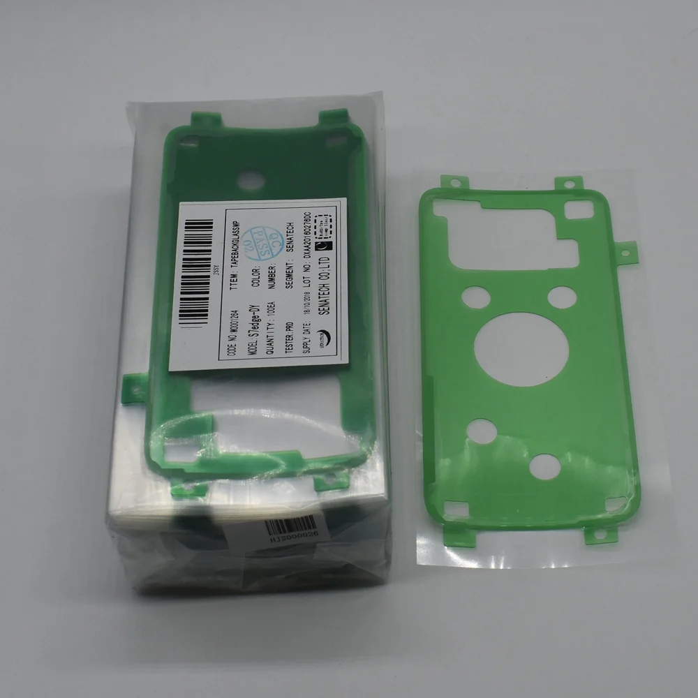 

100Pcs/lot Original Battery Door Back Cover Adhesive Sticker Glue Tape for Samsung Galaxy S7 edge G935 G935F