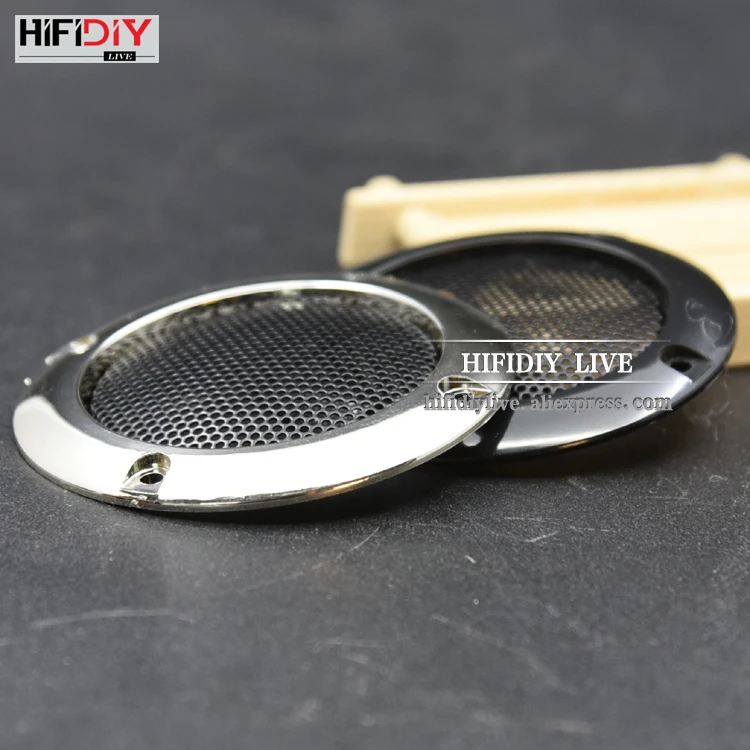 HIFIDIY металлические железные проволочные решетки 2,5 ''2 дюйма, сетчатая Крышка для динамика, Высококачественная Автомобильная домашняя сетка, корпус динамика с пластиковой рамкой