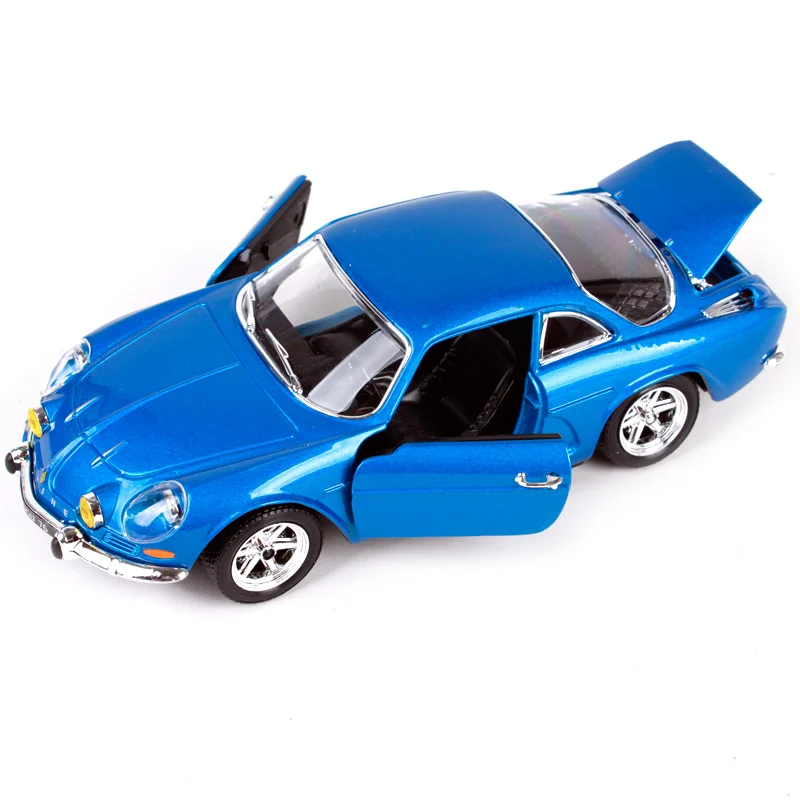 Bburago 1:24 ALPINE RENAULT A110 1600S синяя литая под давлением модель автомобиля игрушка Новинка в коробке 22093