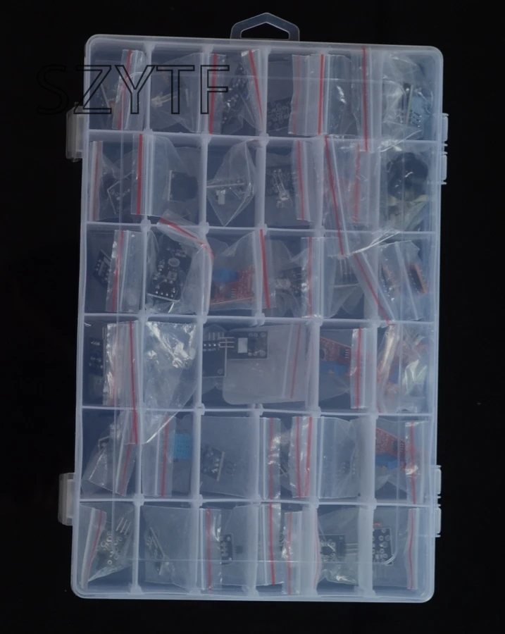 

37 in 1 Sensor Module Kit For UNO R3 Mega2560 Mega328 Nano Module & BOX