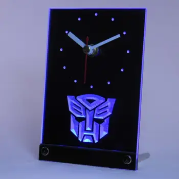 

tnc0195 Super Robot Hero Table Desk 3D LED Clock